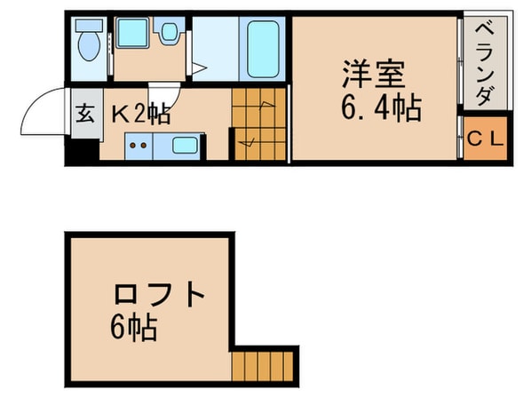 プランドールの物件間取画像